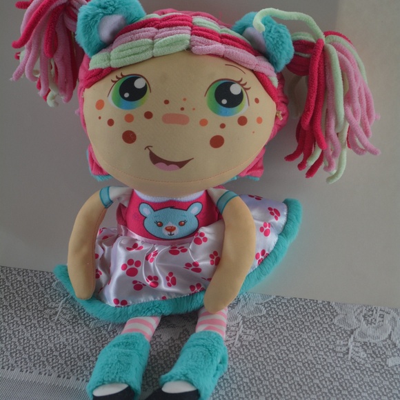 Jay at Play Other - Flip Zee Girls Zoe Snuggly Bear Plush Doll Toy